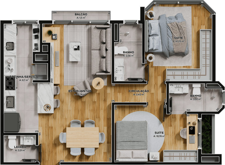 imagem: Construtora Diamond